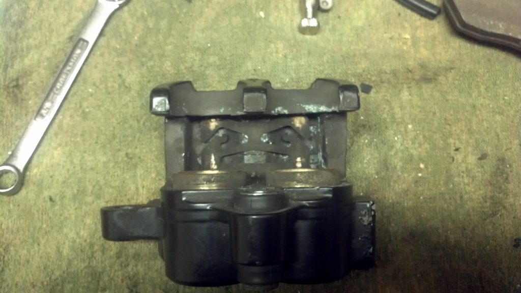 Brake Caliper - stuck pistons